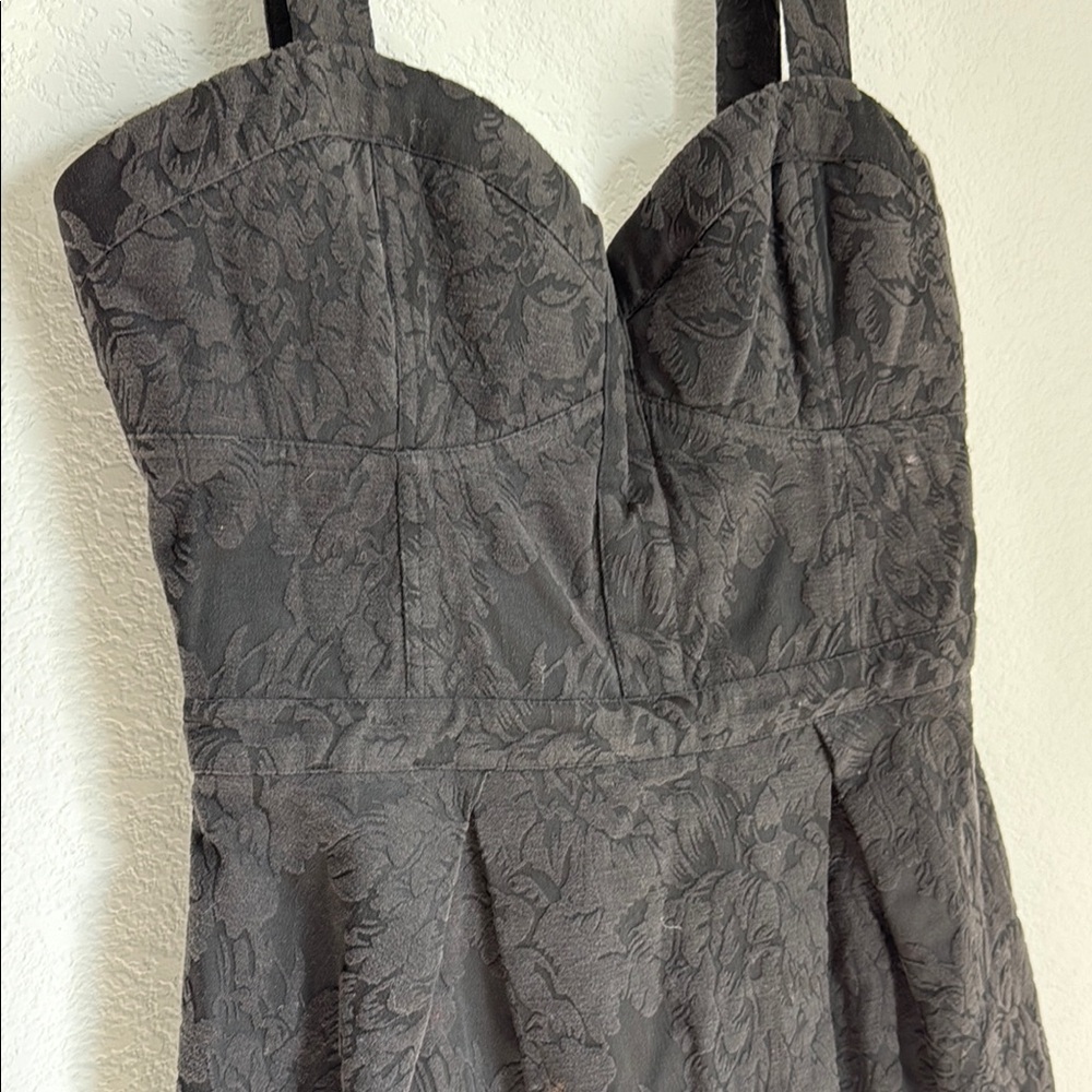 Bardot Black Sweetheart Sheath Mini Dress - Picture 4 of 10